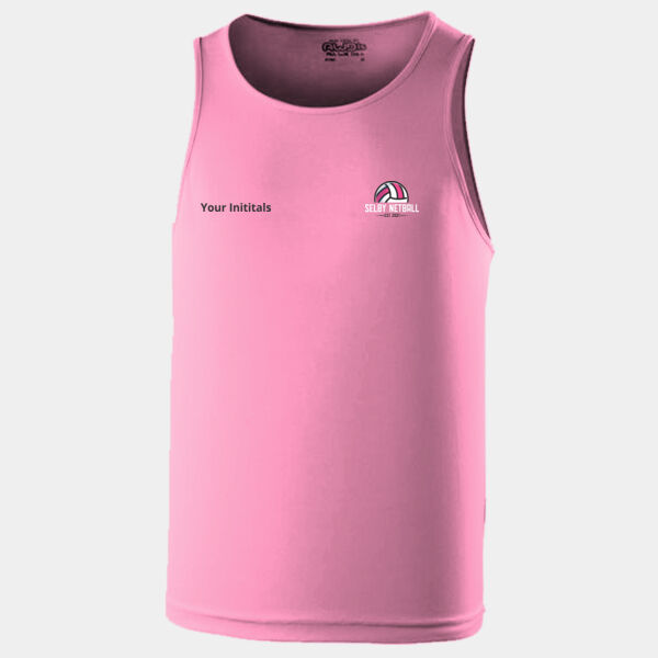 Selby Netball - Cool T - Cool vest - Unisex Fit Thumbnail