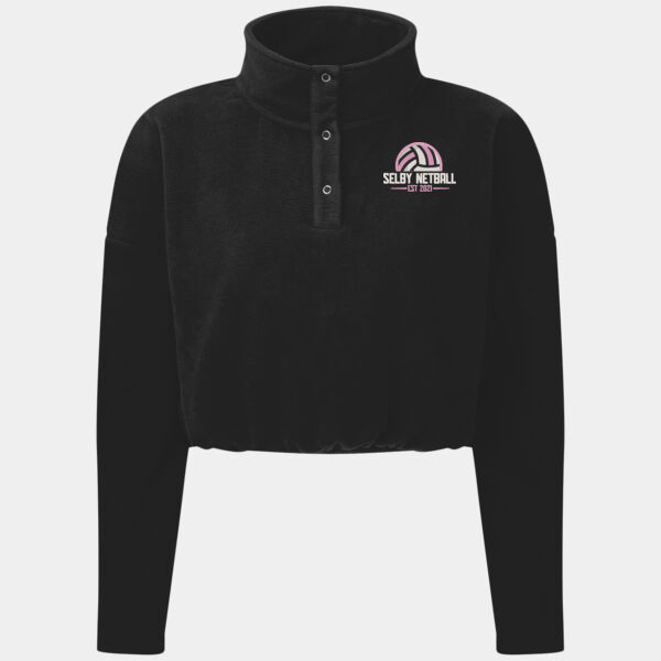 Selby Netball - Women's TriDri® cropped fleece Thumbnail