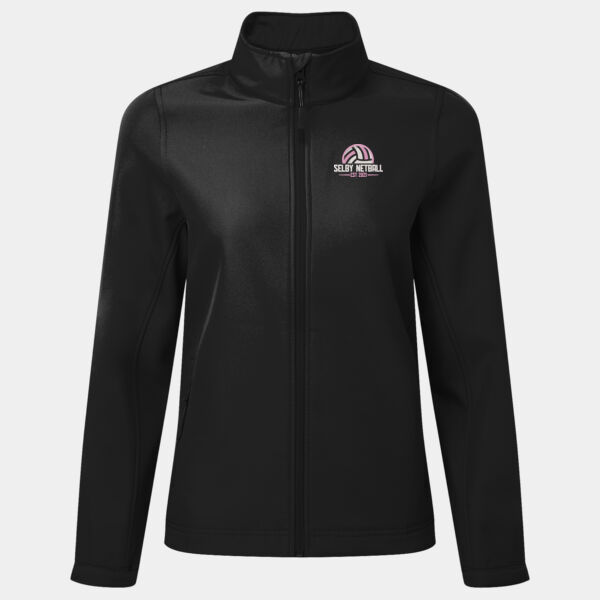 Selby Netball - Women’s Windchecker® printable and recycled softshell jacket Thumbnail